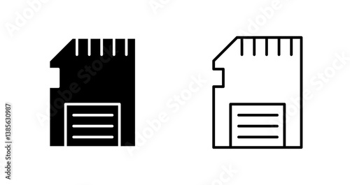 Memory Card Icon Design
