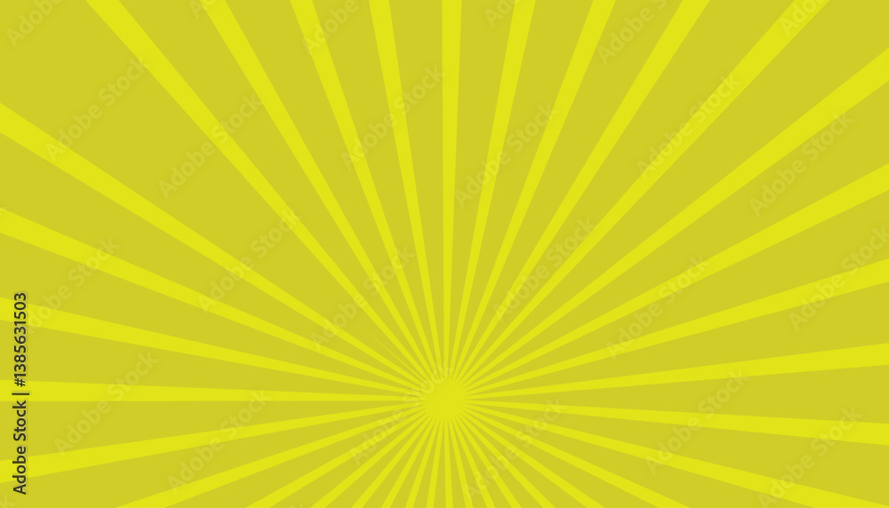 Obraz premium Orange comic book action explosion starburst