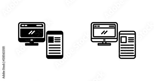 Adaptive Layout Icon Design