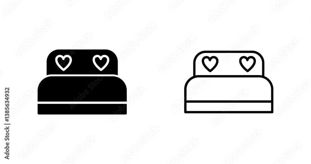 Bed Icon Design Bed Icon Design