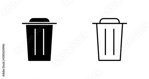 Trash Can Icon Design