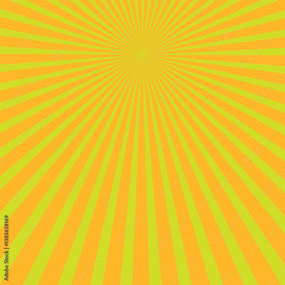 Yellow ray of sunlight background. Sunburst background. Yellow ray of sunlight background. Sunburst background.