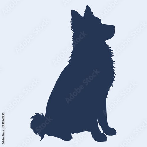 sheepdog silhouette