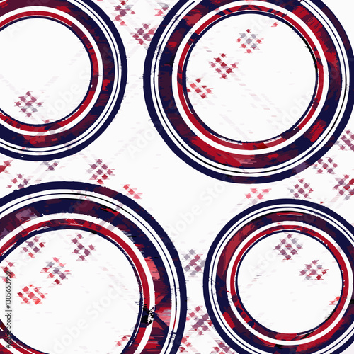 Crear estampado con circulos de varios grosores''''