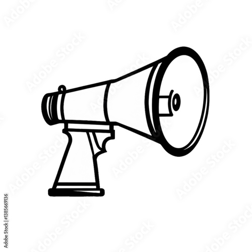 Megaphone for the Speaker in the Square