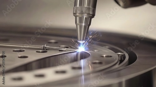 Precision metal welding in a lab setting
