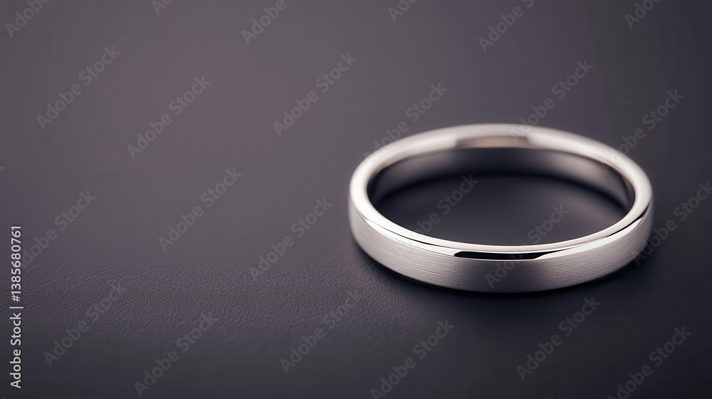 Minimalist platinum ring with a subtle beveled edge, representing modern and elegant style Minimalist platinum ring with a subtle beveled edge, representing modern and elegant style