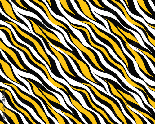 seamless tiger skin pattern, skin texture seamless pattern , on white  Background