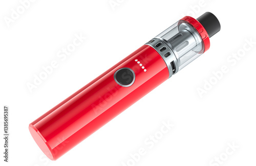 Quadro su tela Vape Pen, Electronic Cigarette with USB Charge Rechargeable Battery, 3D renderin