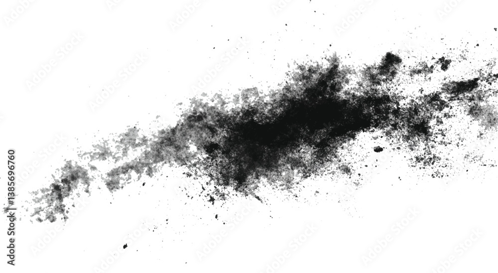 Obraz premium Vector grunge texture. Abstract grainy background. Subtle halftone grunge urban texture vector. Grunge background black and white. Abstract monochrome texture. 