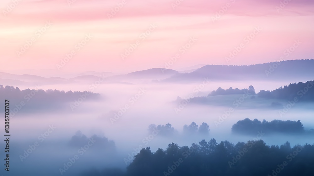 Fototapeta premium Pink and Blue Smoke Clouds for Abstract Backgrounds, Ethereal Textures, or Creative Design Elements