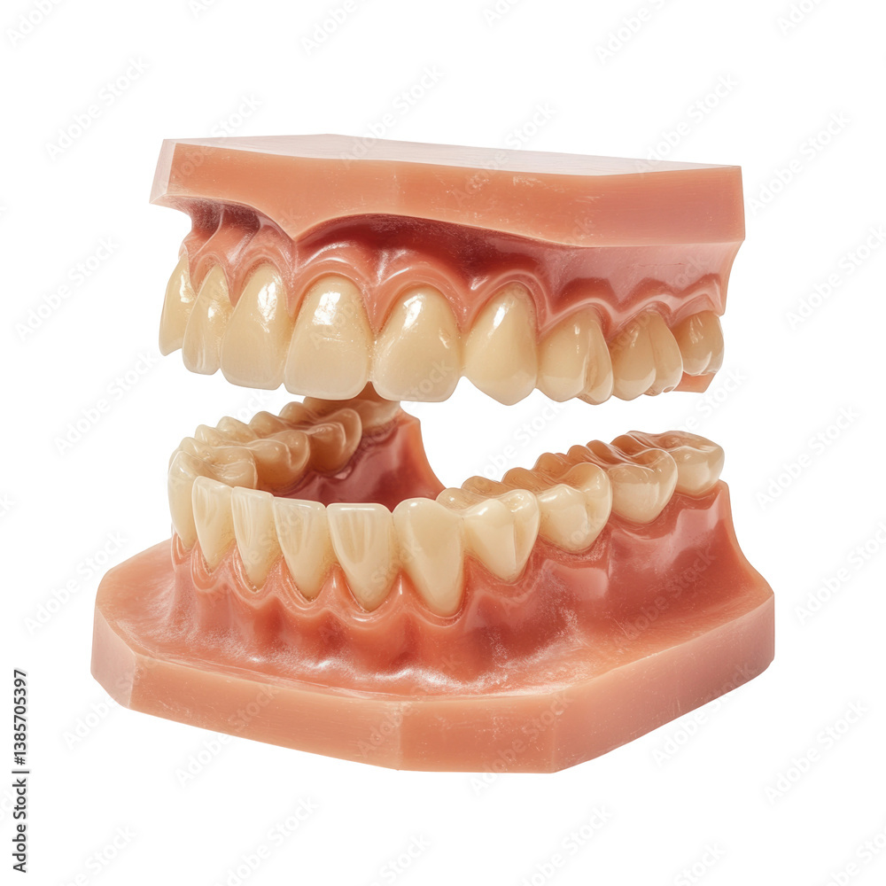 Obraz premium Dental Impression Tray on transparent background
