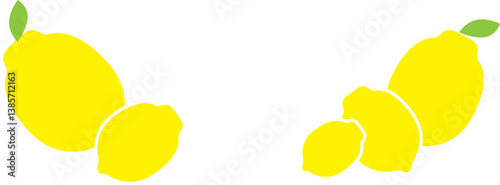 Lemon fruit jean illustration 레몬 과일 청 일러스트