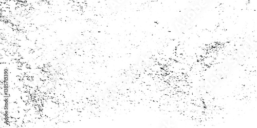 Abstract dust grunge concrete wall dark weathered overly pattern black and white rough vintage distress background.