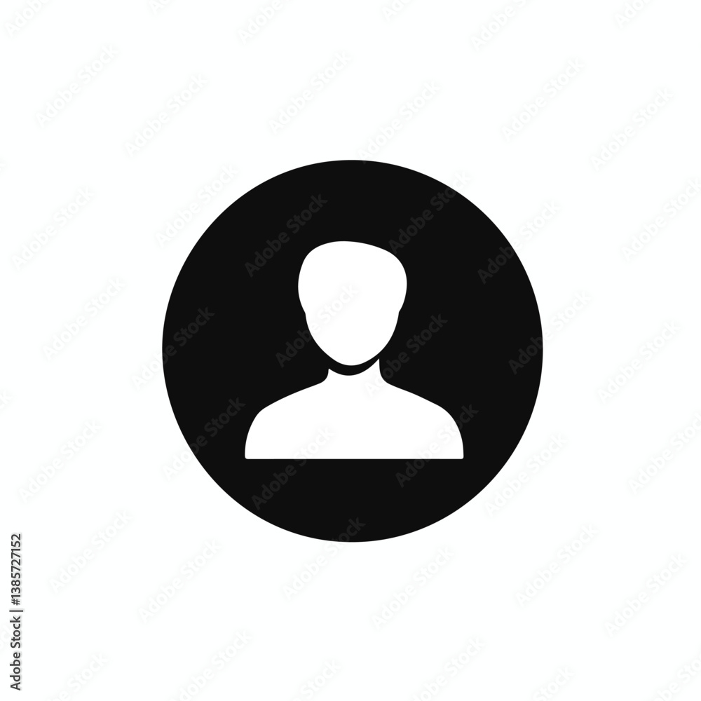 Generic user icon. Generic user icon.