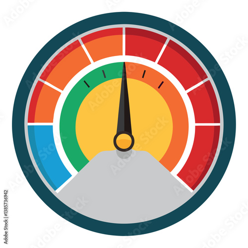Speedometer Vector Art Design