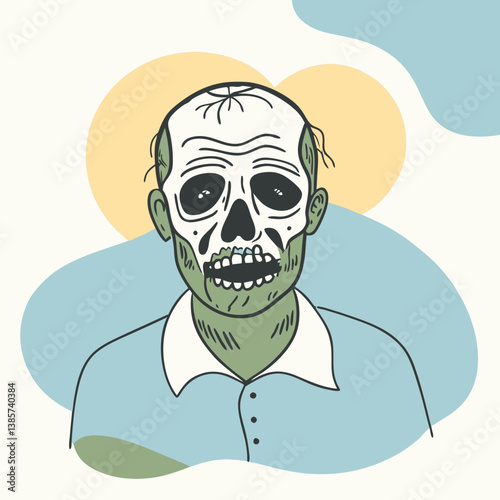 Zombie Vector Art for Graphic Design Use