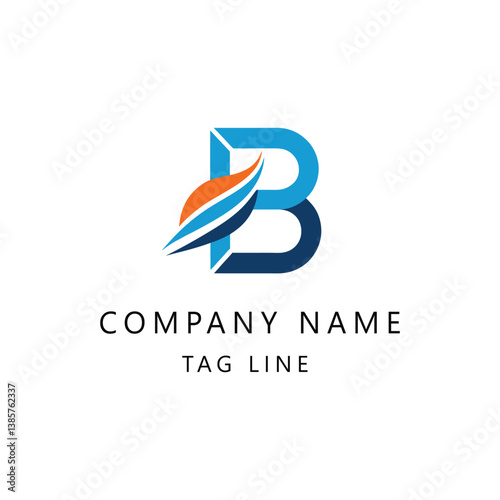 Branding Identity Corporate B logo vector design Template Free Download Branding Identity Corporate B logo vector design Template - GFXLoad