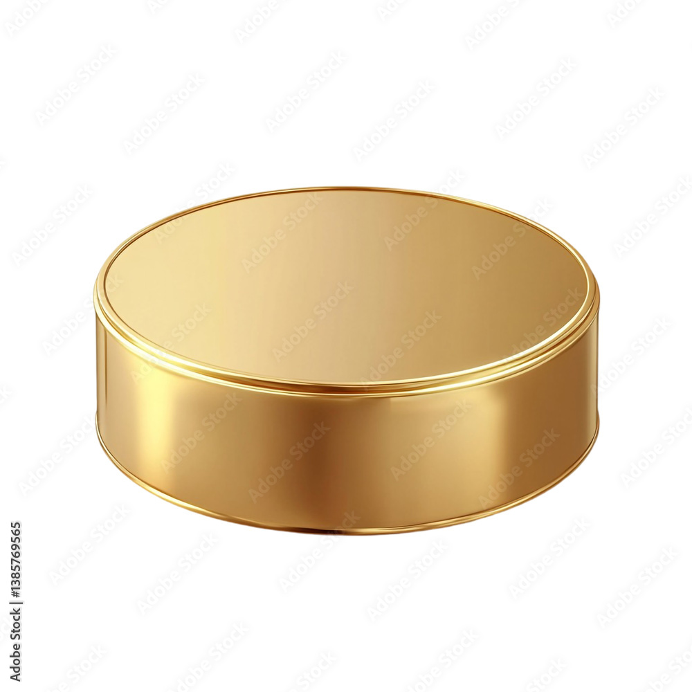 Elegant golden round pedestal luxurious display stand Elegant golden round pedestal luxurious display stand