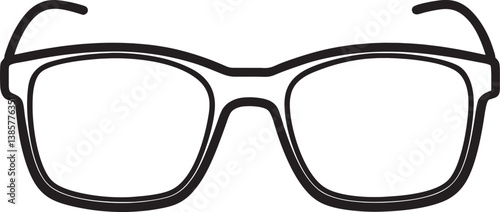 Black sunglasses on a white background, fashion eyewear for summer protection and style