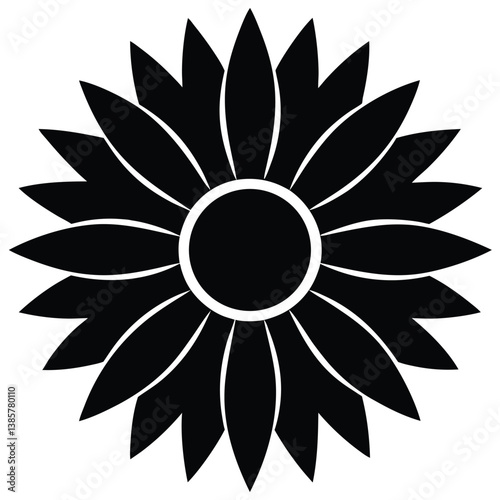 abstract flower vector illustration