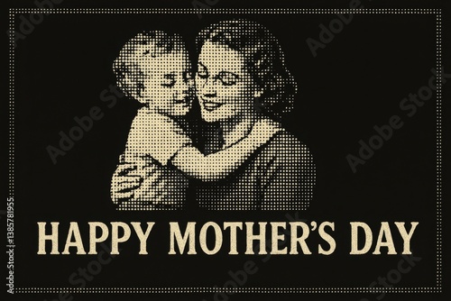 Celebrating Motherhood With a Touching Embrace on Mothers Day