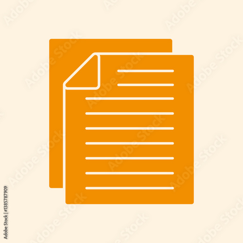 Document trendy creative handsome abstract vector illustration colorful useful design