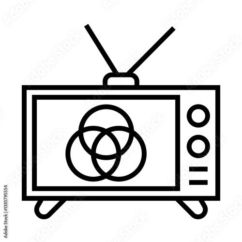 TV Program Icon Design