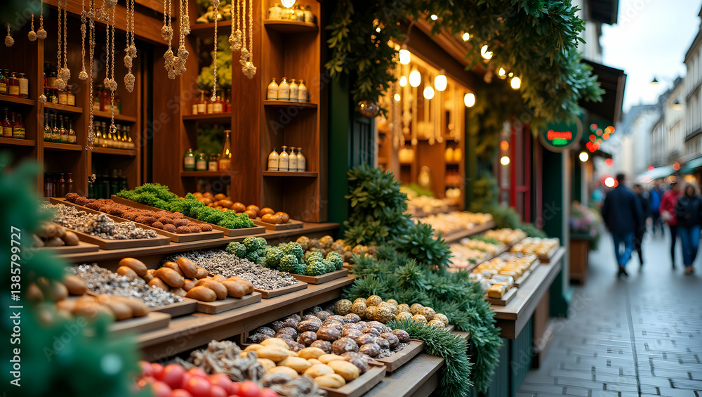 Captivating Irish Marketplace, A Bountiful Display of Fresh Produce and Local Goods in a Charming European Setting beckoning visitors to explore its offerings Captivating Irish Marketplace, A Bountiful Display of Fresh Produce and Local Goods in a Charming European Setting beckoning visitors to explore its offerings