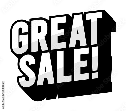 promotional banner. great sale