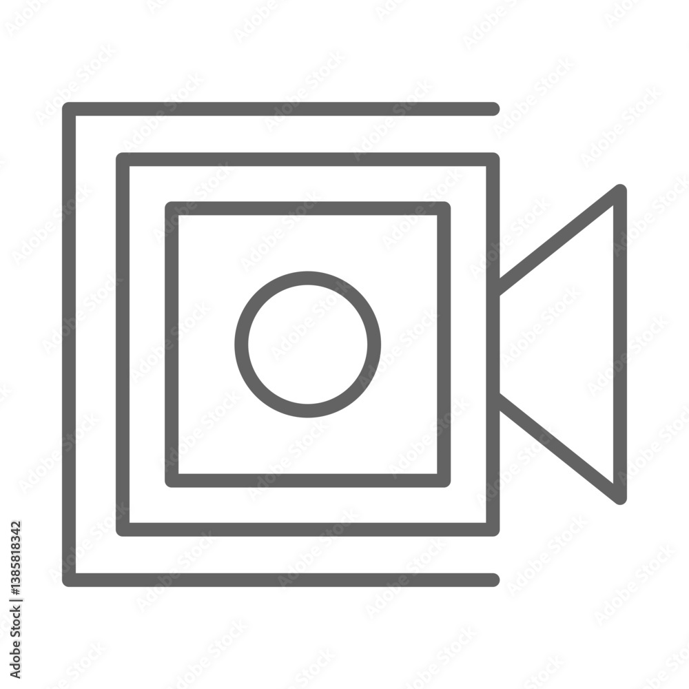 Camera Crew Icon Design Camera Crew Icon Design