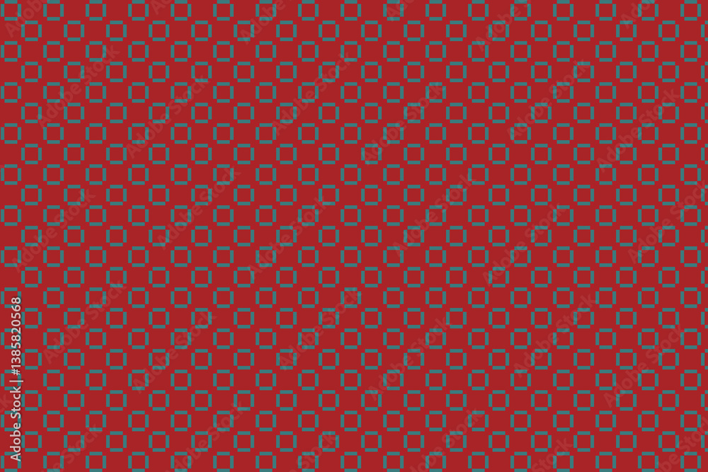 seamless pattern with red dots