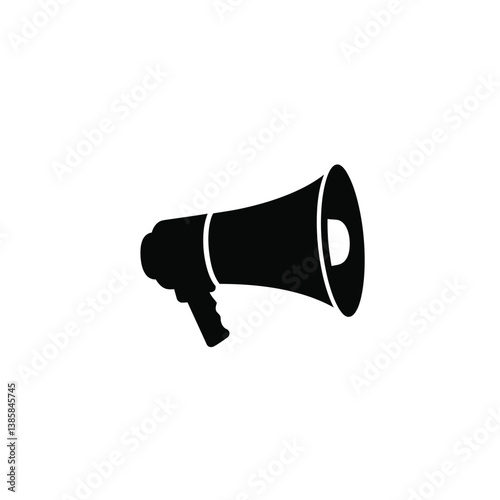 megaphone isolated on white background