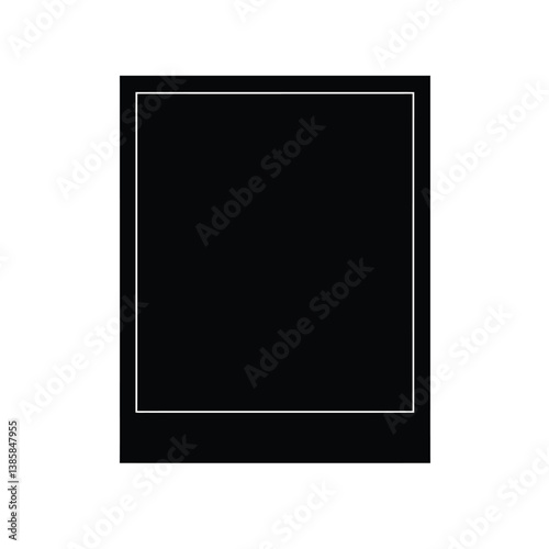 black photo frame
