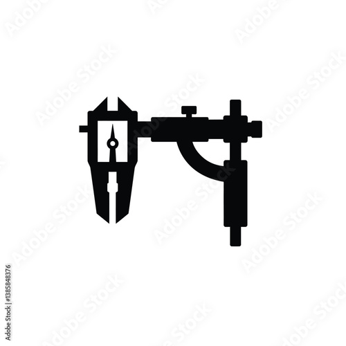 Calipers Measure Icon Vector