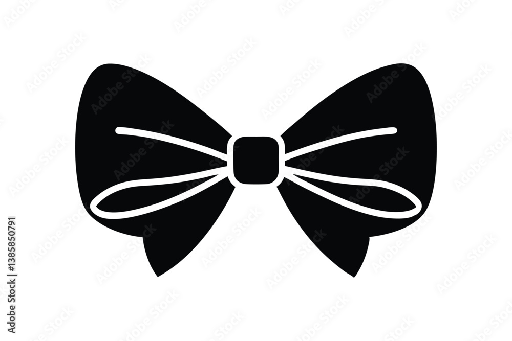 Silhouette vector illustration design of a party bow icon1.eps Silhouette vector illustration design of a party bow icon1.eps