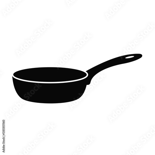 frying pan isolated on white