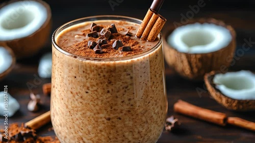 Delicious Chocolate Coconut Smoothie Recipe