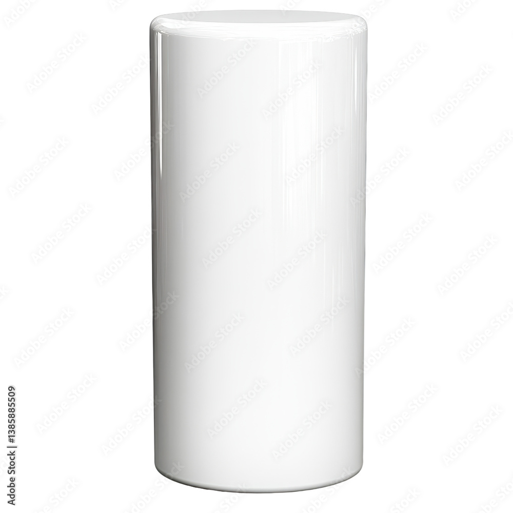 Simple white vase standing alone with a minimalist design perfect for displaying flowers or decorative arrangements isolated on transparent background.. Simple white vase standing alone with a minimalist design perfect for displaying flowers or decorative arrangements isolated on transparent background..