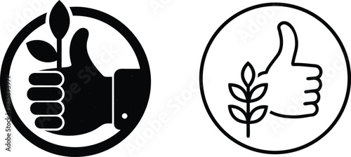 Thumbs Up for Ecofriendly Agriculture Plant Based Approval