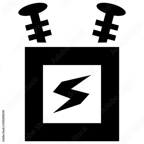 transformer - solid icon