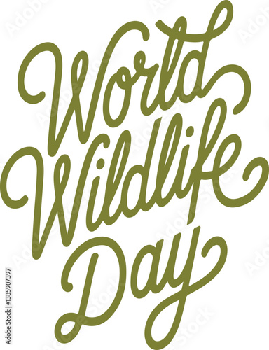 World Wildlife Day.