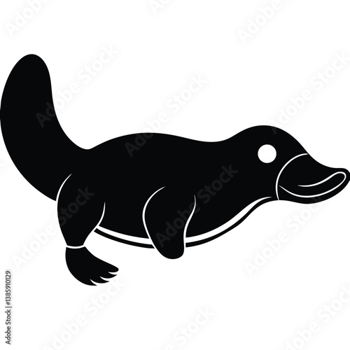Adobe Illustrator ArtworkIllustration of cartoon duck in inflatable ring