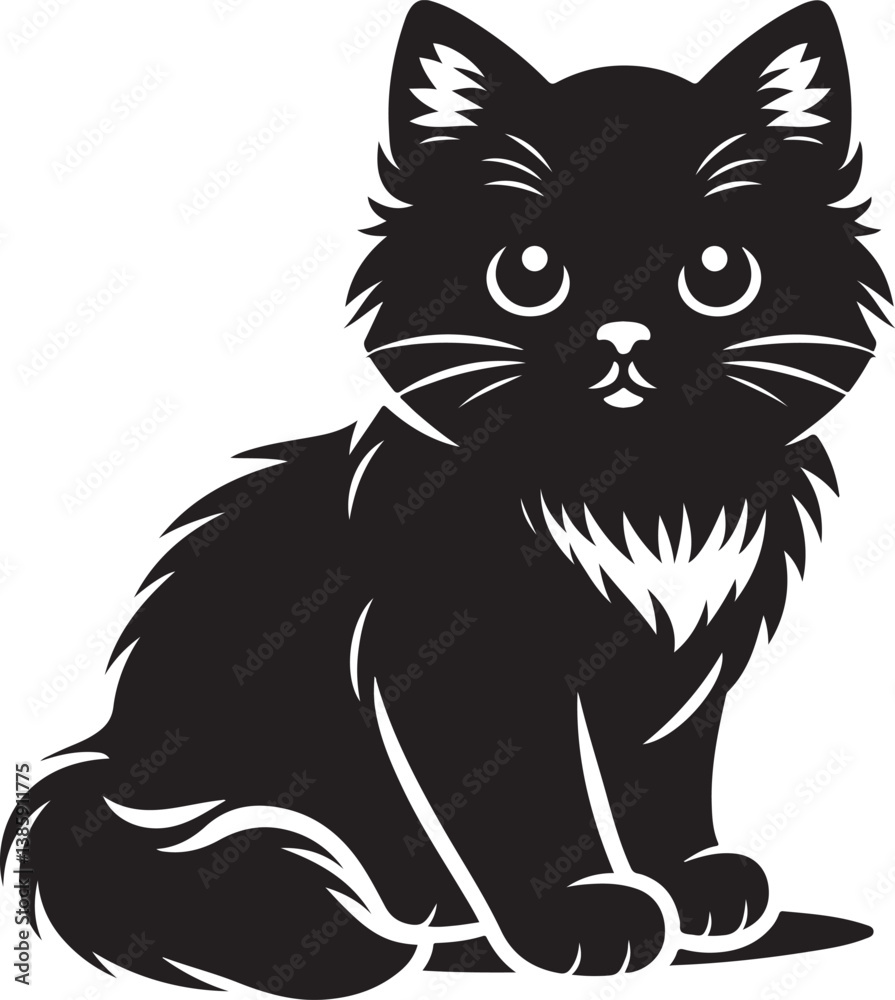 Cats animal vector art and illustration Cats animal vector art and illustration