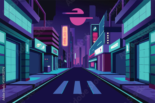 street in the city