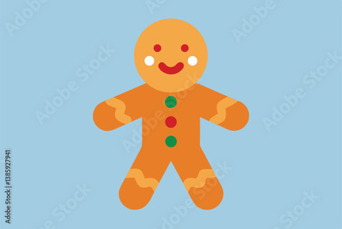christmas gingerbread man