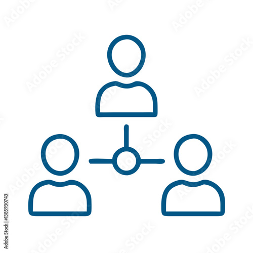 Hierarchical structure with leader and team