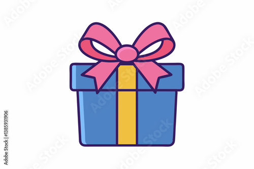 gift box isolated on white background