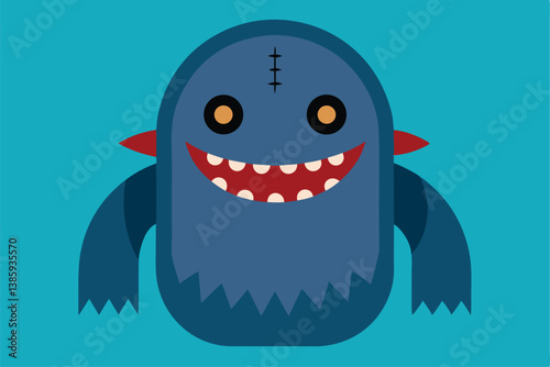 funny cartoon monster
