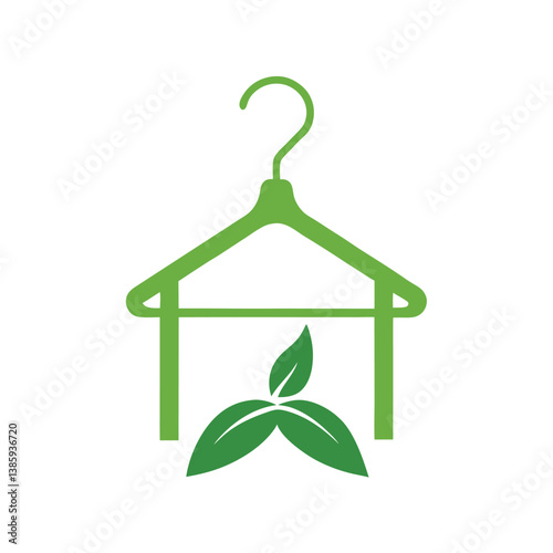 Eco-Friendly Clothing Sustainable Fashion Hangers and Green Apparel